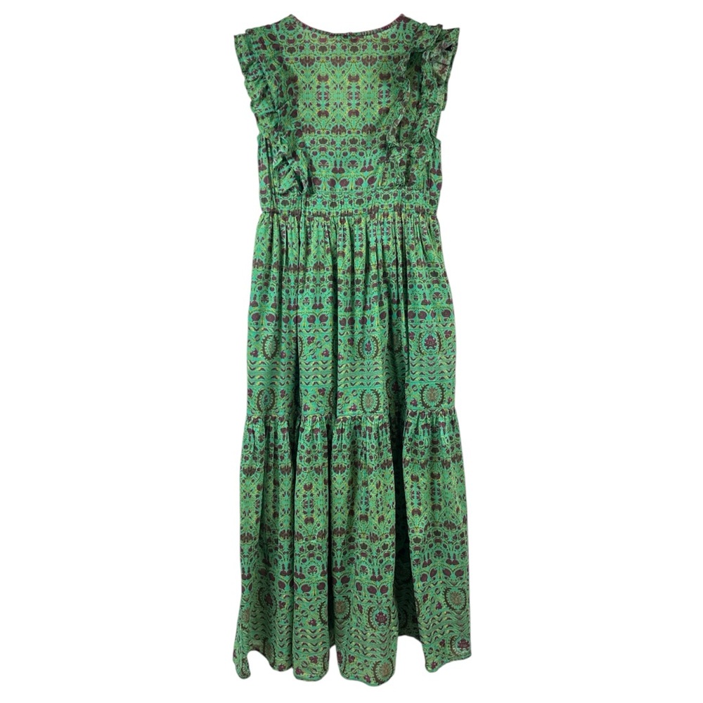 Sundance Green Printed Maxi Dress - Picture 8 of 11
